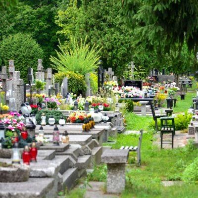 Dom Pogrzebowy Zakład Pogrzebowy Cmentarz parafialny w Pyrach w Warszawie Abiasz